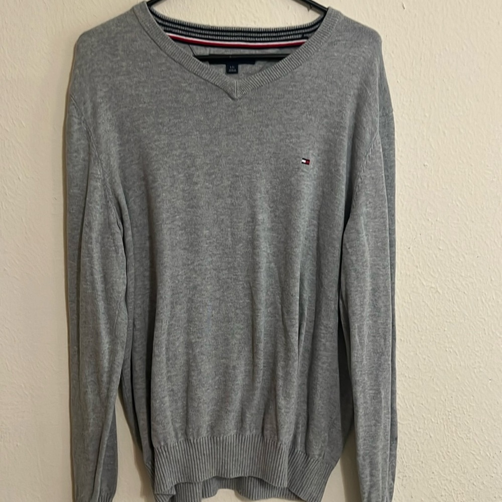 Grey Tommy hilfer sweatshirt